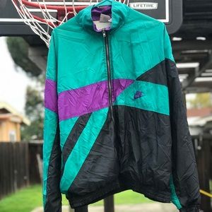 Vintage Nike Grey tag windbreaker 90’s